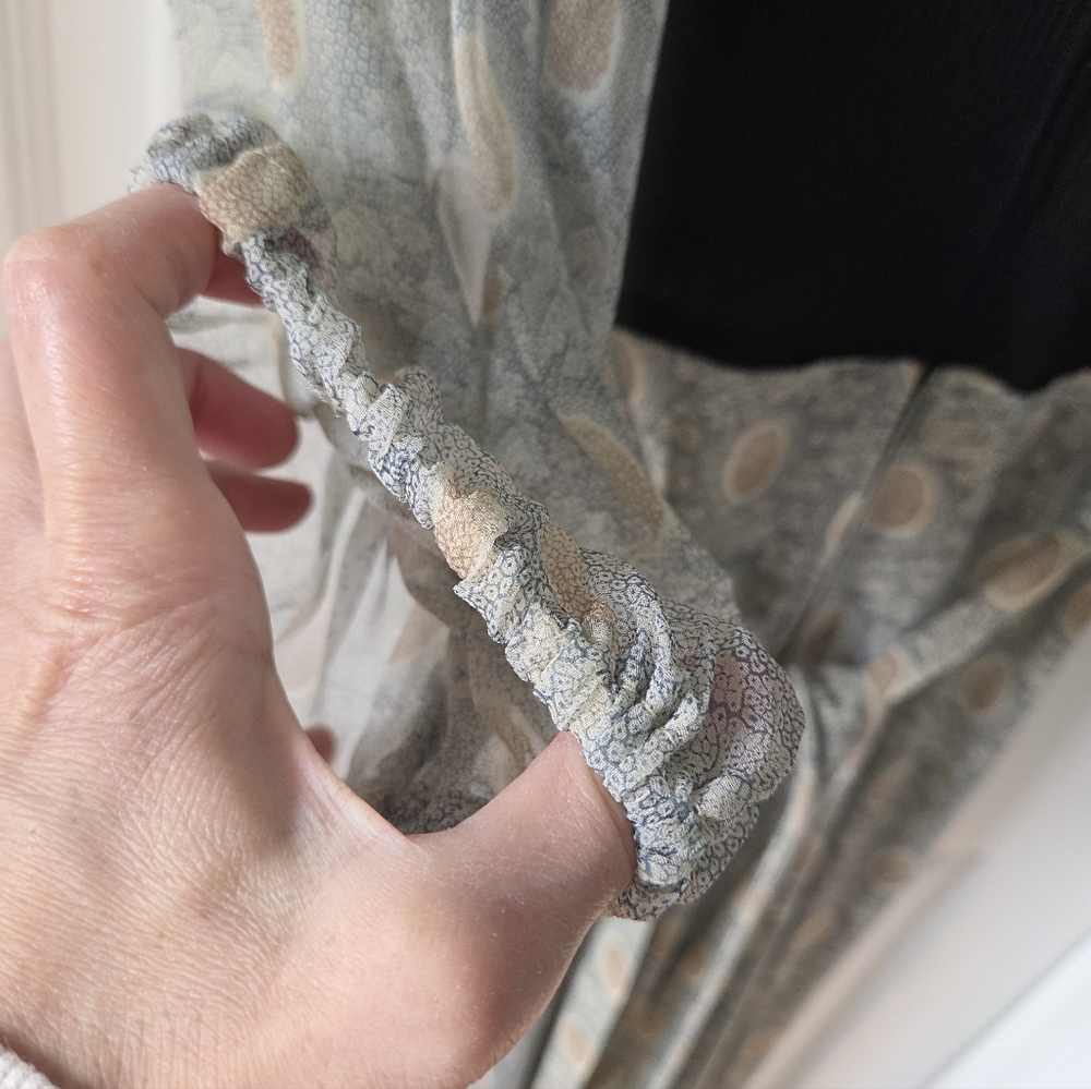 Vintage Cottagecore Romantic Maxi Dress - Picture 8 of 17